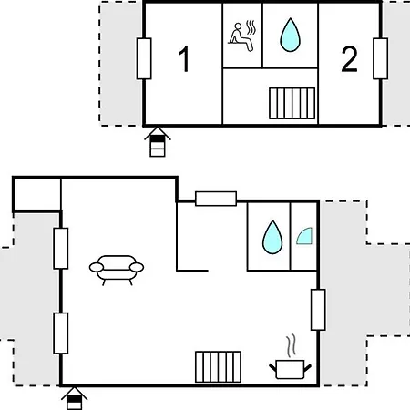 Διαμέρισμα Cozy In Rechlin With Sauna *